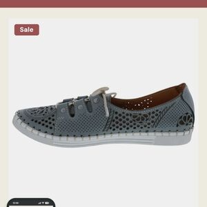 Biza, Style Petra, Blue Grey, Size 39 Cute Spring-Summer Flats